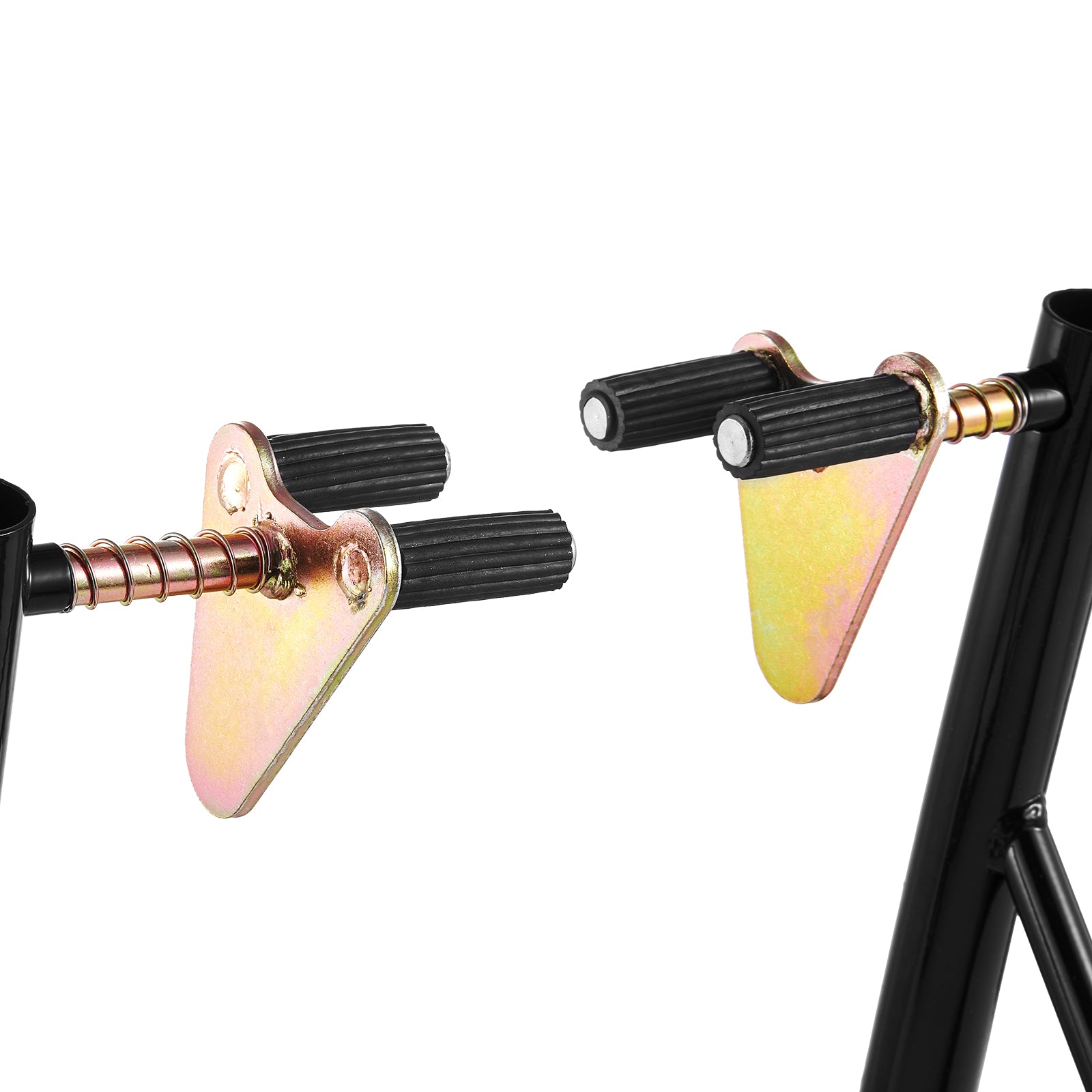 Motorcycle Front & Rear Stand Lift 1100 lbs Spoolift Paddock Swingarm Arm Black
