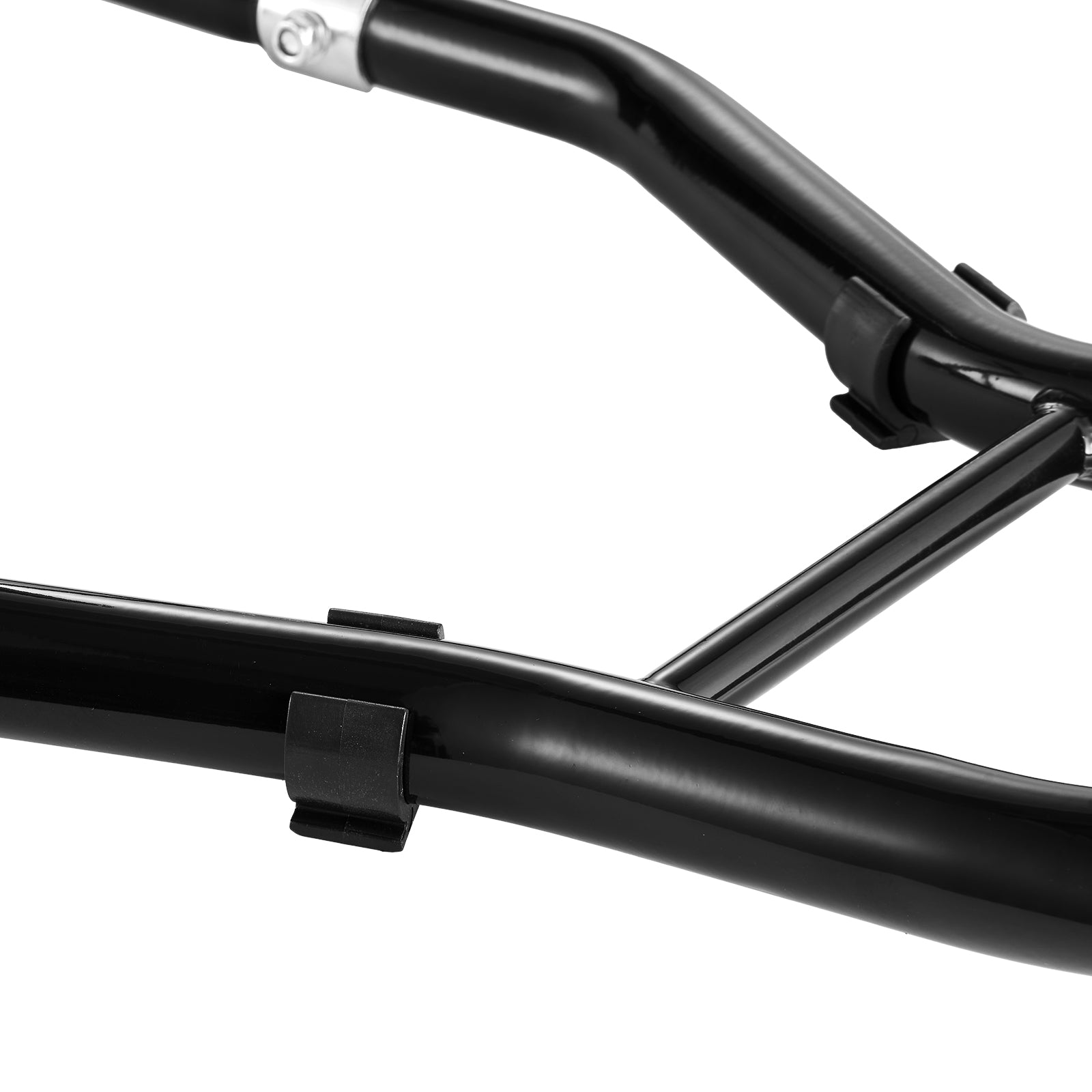 Motorcycle Front & Rear Stand Lift 1100 lbs Spoolift Paddock Swingarm Arm Black