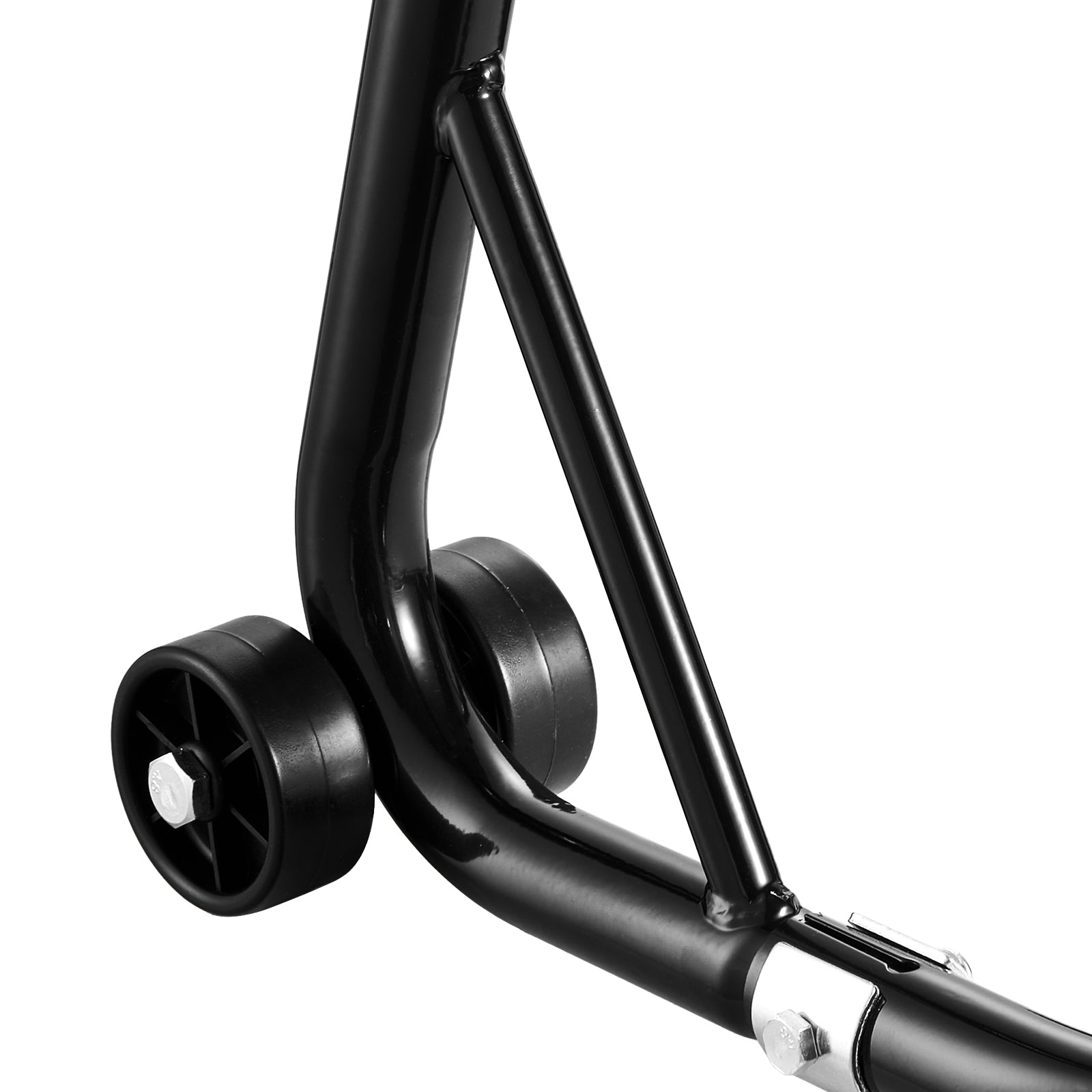 Motorcycle Front & Rear Stand Lift 1100 lbs Spoolift Paddock Swingarm Arm Black