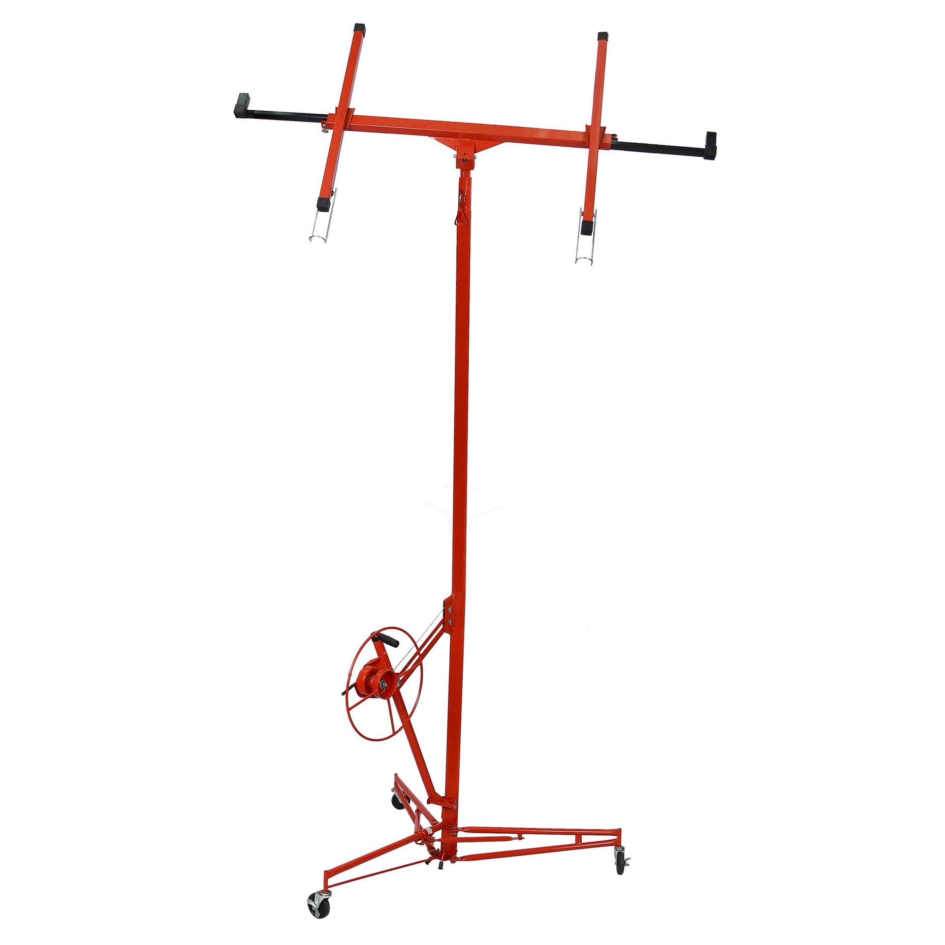 Drywall Lift Panel 11' Lift Drywall Panel Hoist Jack Lifter,red