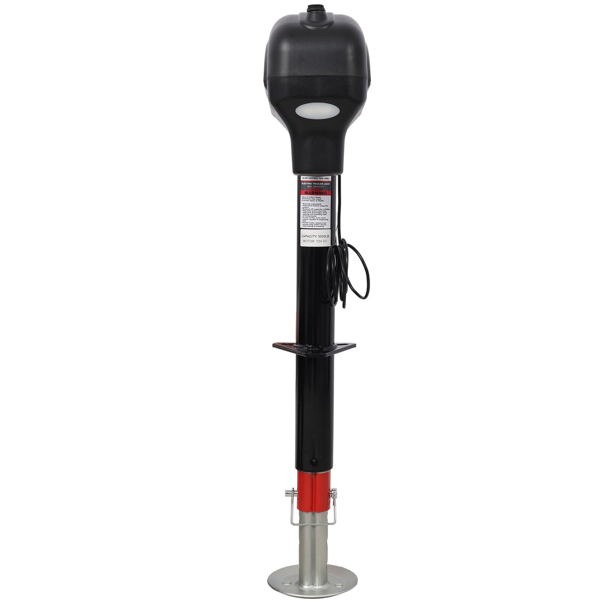 3500lbs Electric Power Tongue Jack for RV Trailer & Camper w/waterproof cover 12V DC