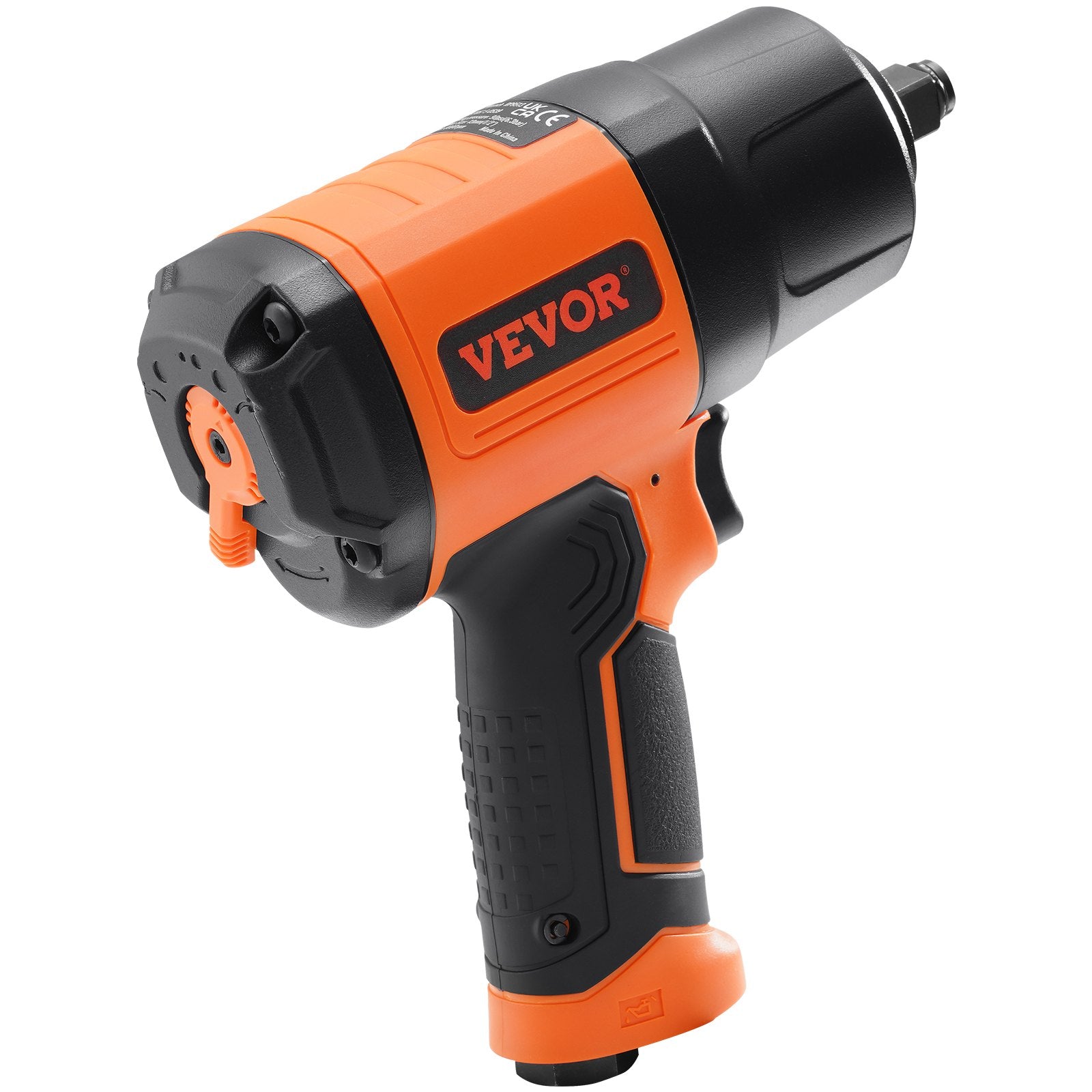 Air Impact Wrench 1/2" Square Drive 1400ft-lb Nut-busting Torque 90-120PSI