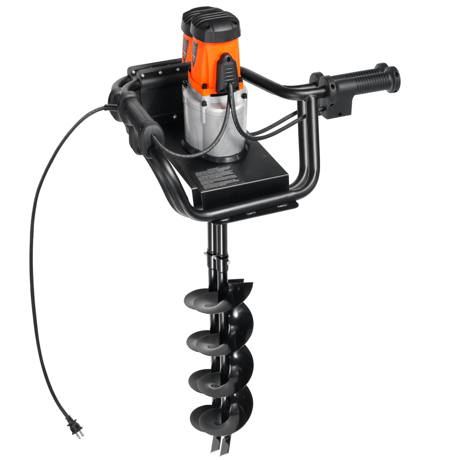 Electric Post Hole Digger 1500W Powerful Motor with 5.71 in Auger Bit