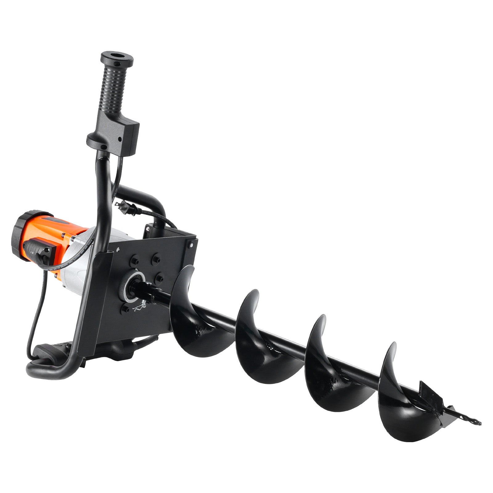Electric Post Hole Digger 1500W Powerful Motor with 5.71 in Auger Bit