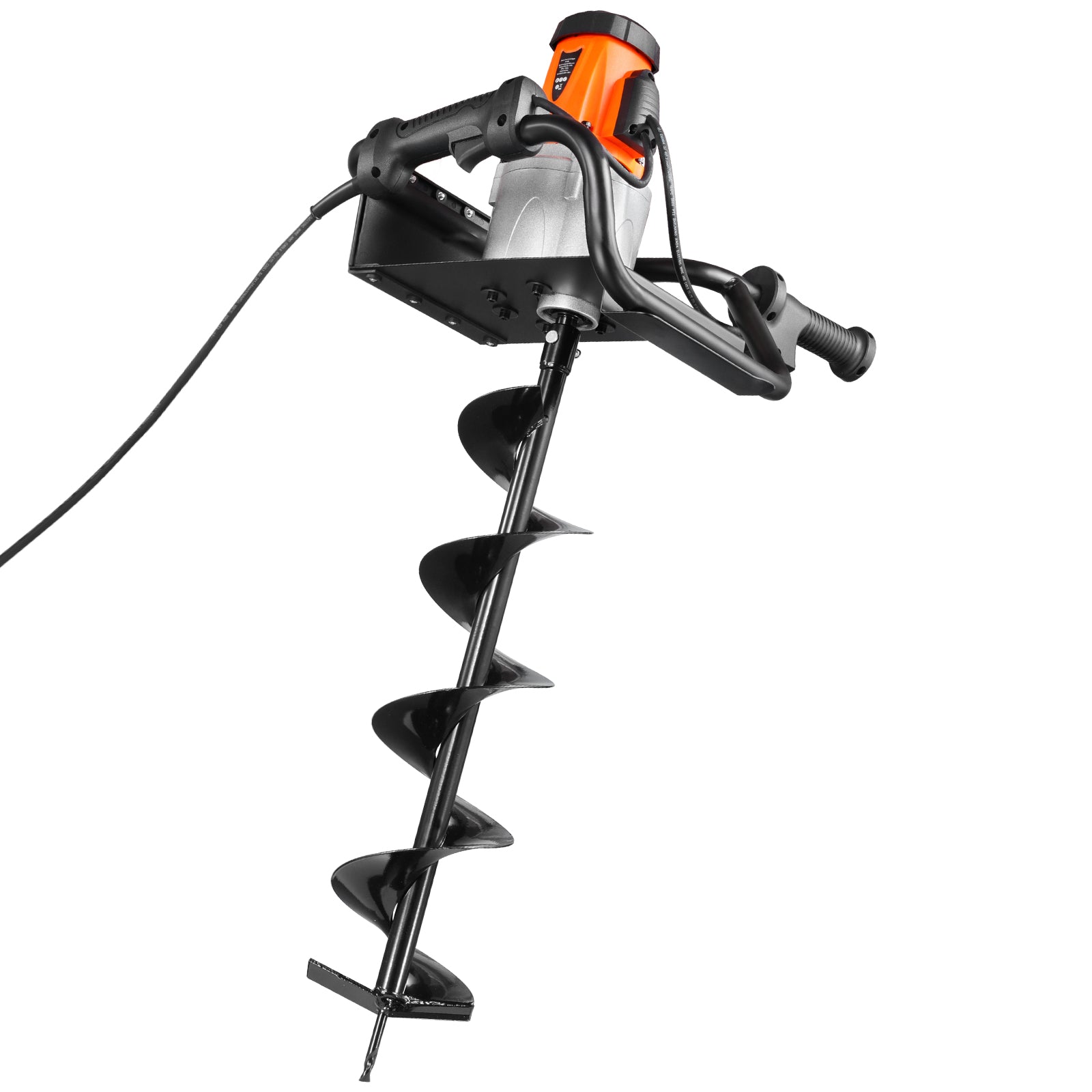 Electric Post Hole Digger 1500W Powerful Motor with 5.71 in Auger Bit