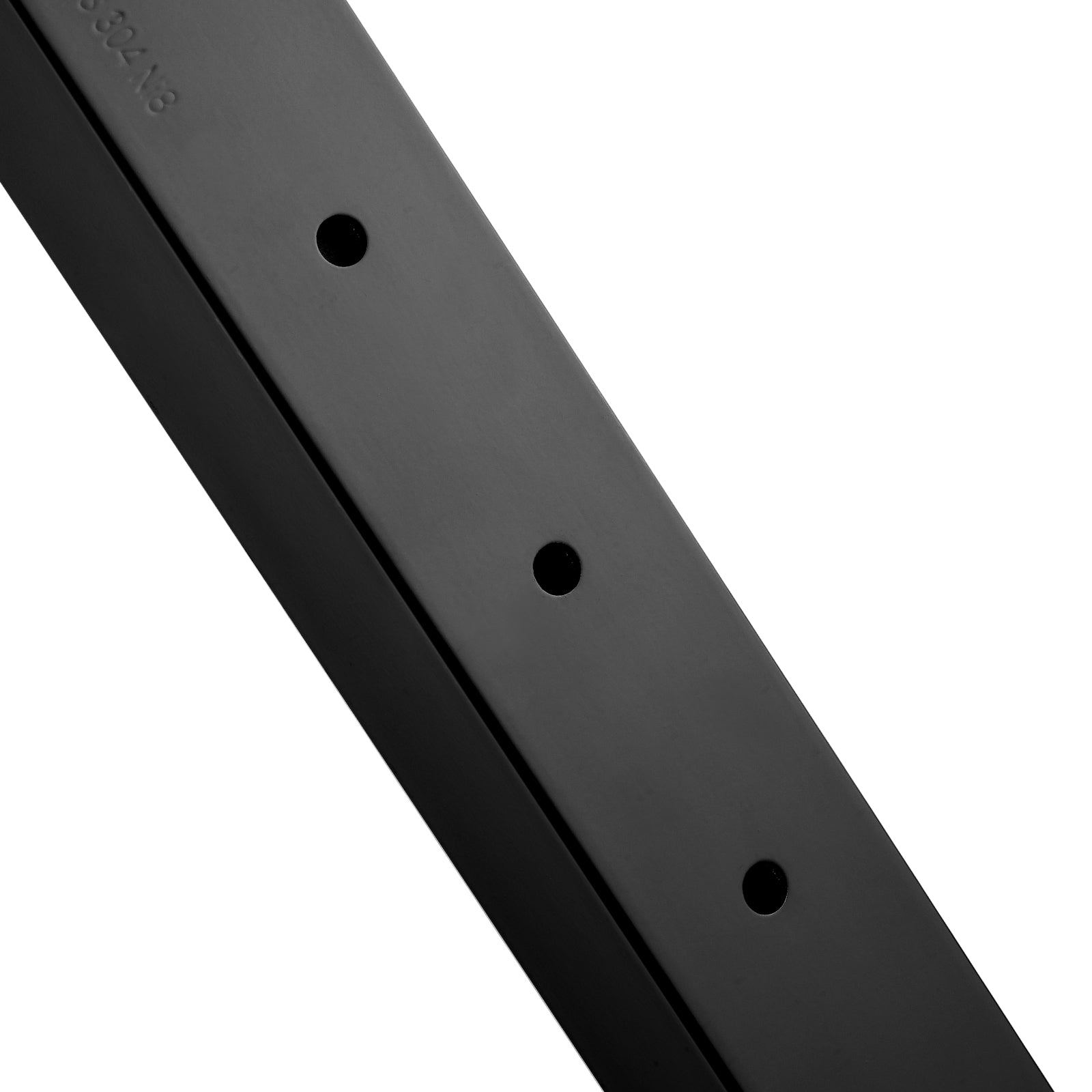 4-Pack Cable Railing Post, 36x1x2 In Horizontal-Hole Deck Railing Post with Pre-Drilled Holes, Stainless Steel Cable Rail Post with Horizontal and Curved Bracket, Black, 4JZLGZXHS914UUOI6001V0