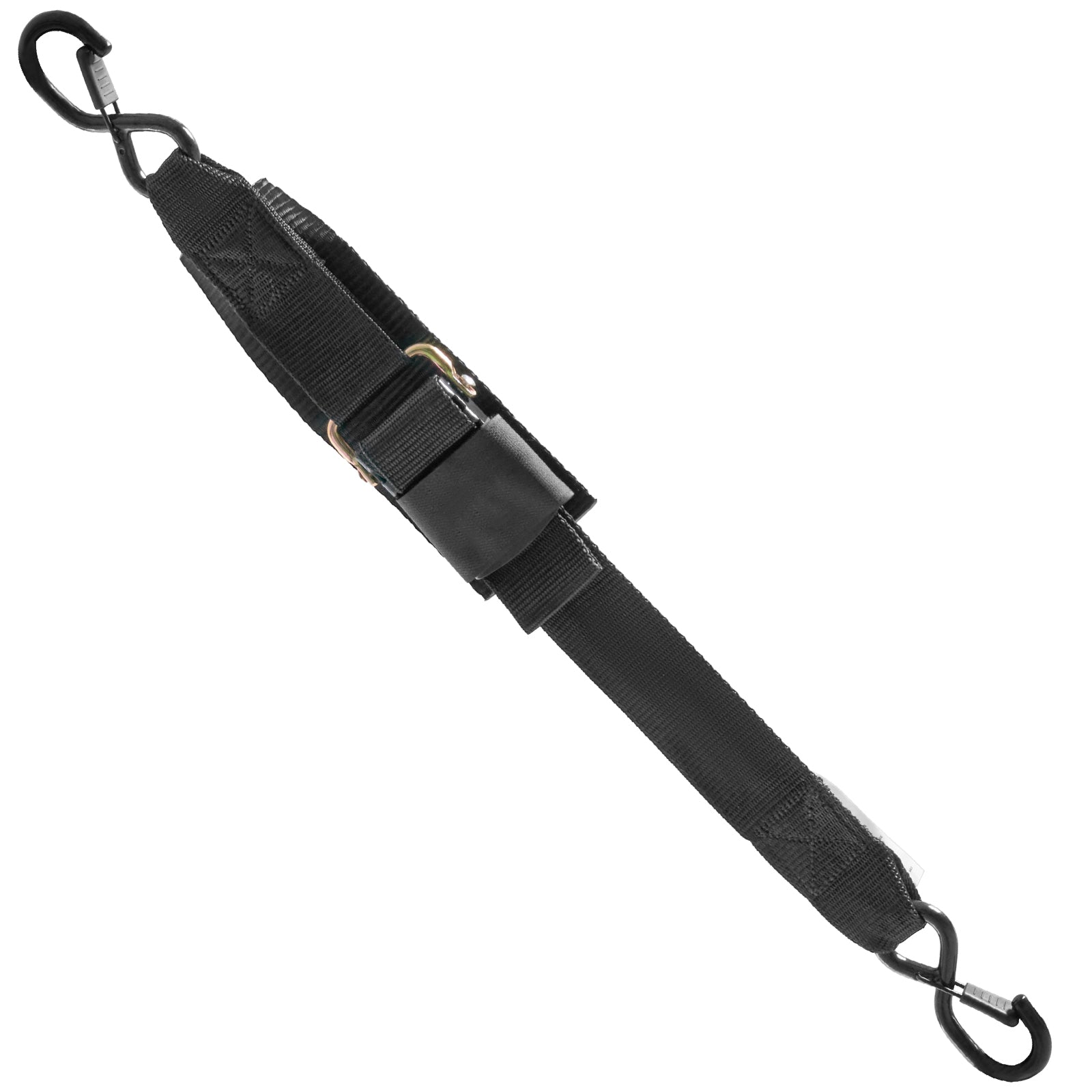 Retractable Ratchet Straps Tie Down Straps 2 in x 2 ft for Boat (2 Pack)