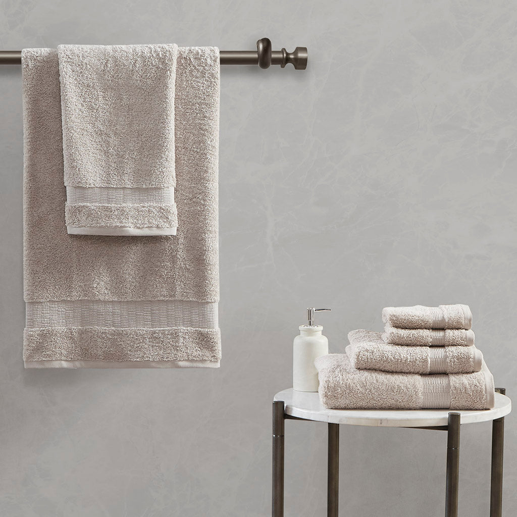 100% Egyptian Cotton 6 Piece Towel Set