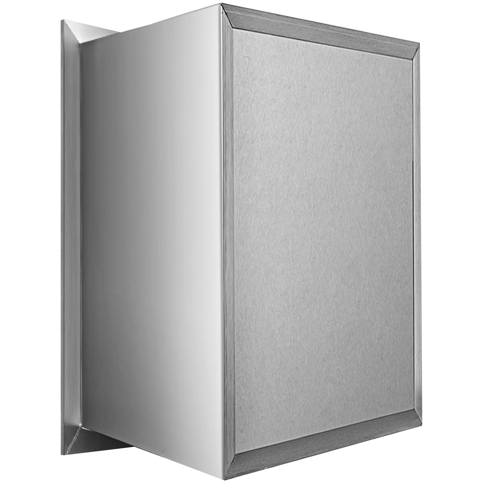 17W x 30H x 21D Inch Outdoor Kitchen Stainless Steel Double Access Drawers with Paper Towel Holder Combo for BBQ Island or Grill Station