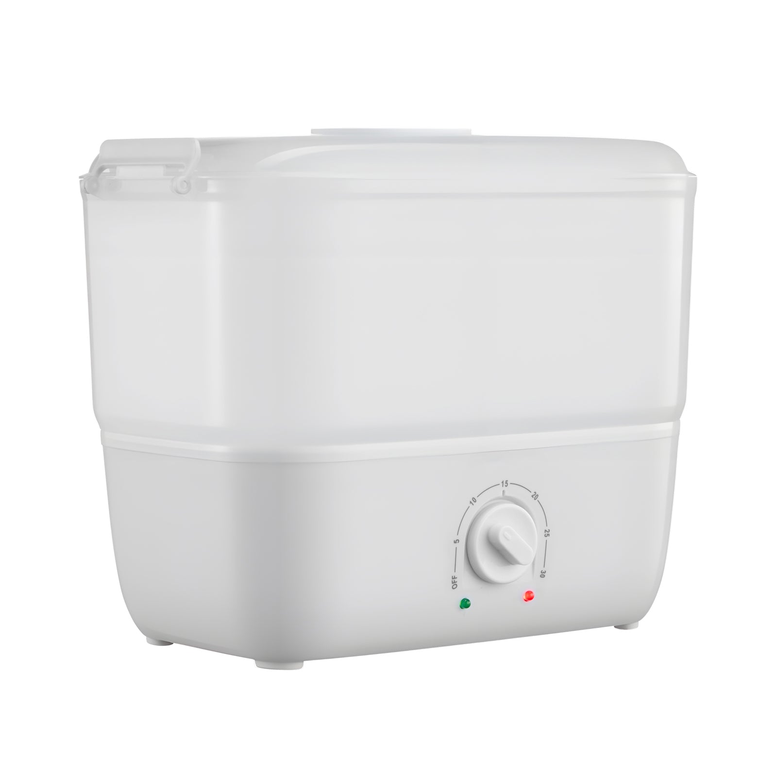 Hot Towel Warmer, 1.1 gal Small Towel Steamer with Clip & Indicator, Holds 12-15 Towels, Portable Facial Warmer Quickly Heats Up in 5 Minutes, for Spa, Barber, Manicures, Massage, Salon, White