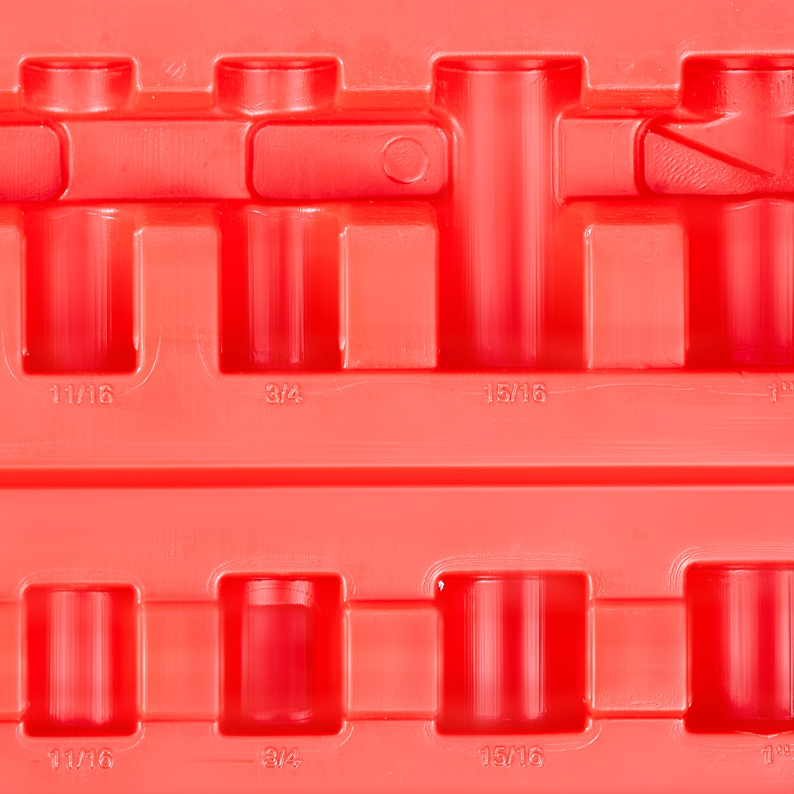 3/8 in Drive Impact Socket Set, 64 Piece, 6 Point Deep & Shallow Impact Sockets, SAE (5/16 in to 1 in) and Metric (6 to 24 mm) Sizes with 3 in & 6 in Extension Bars, Cr-V Steel, Carrying Case