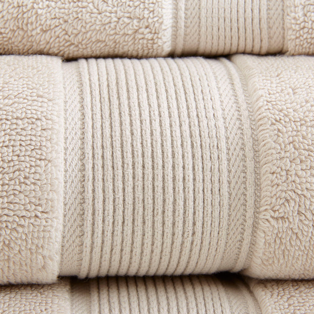 100% Cotton 8 Piece Antimicrobial Towel Set