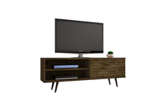 TV Stand in Rustic Brown