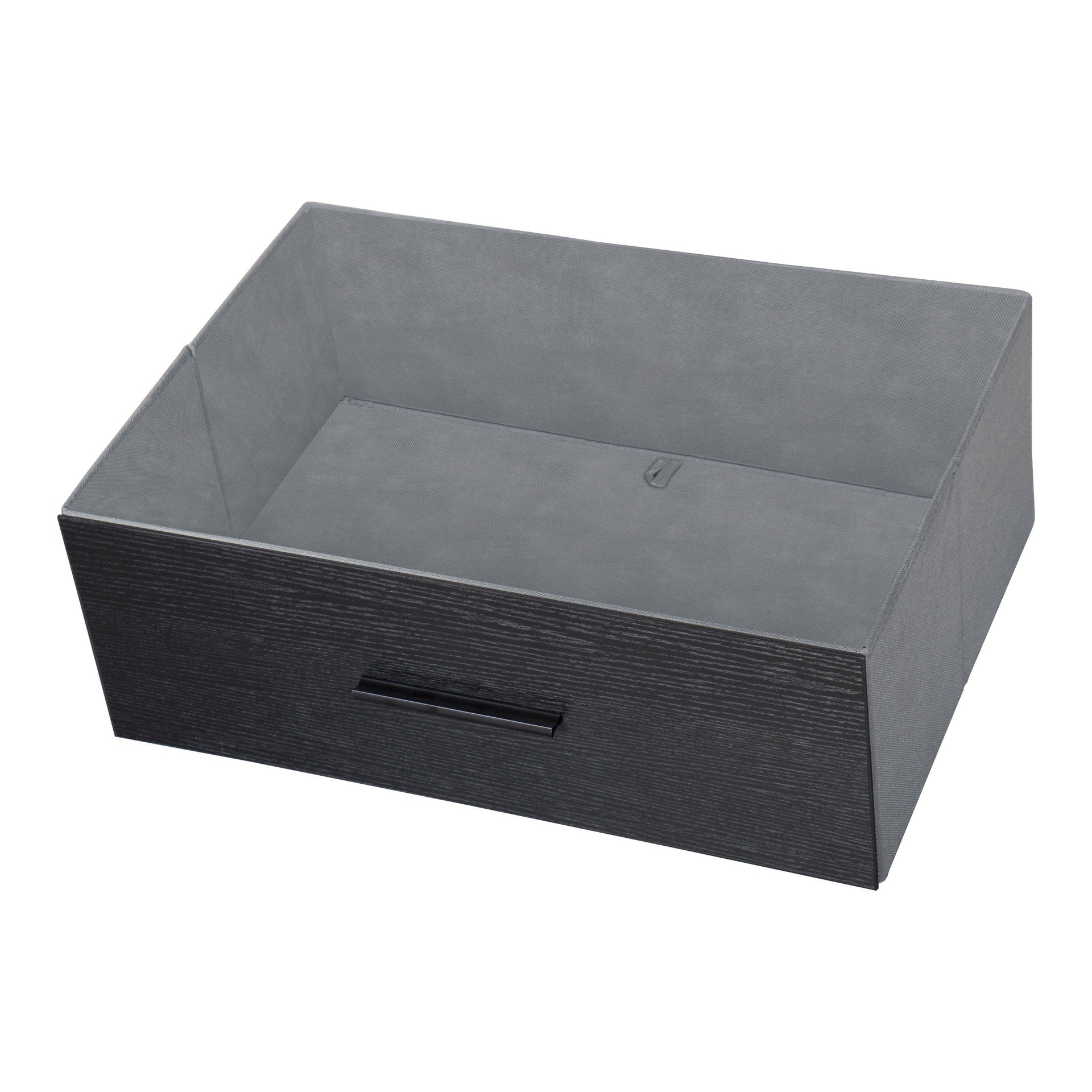 5-Drawer Dresser with Large Fabric Drawers, Black