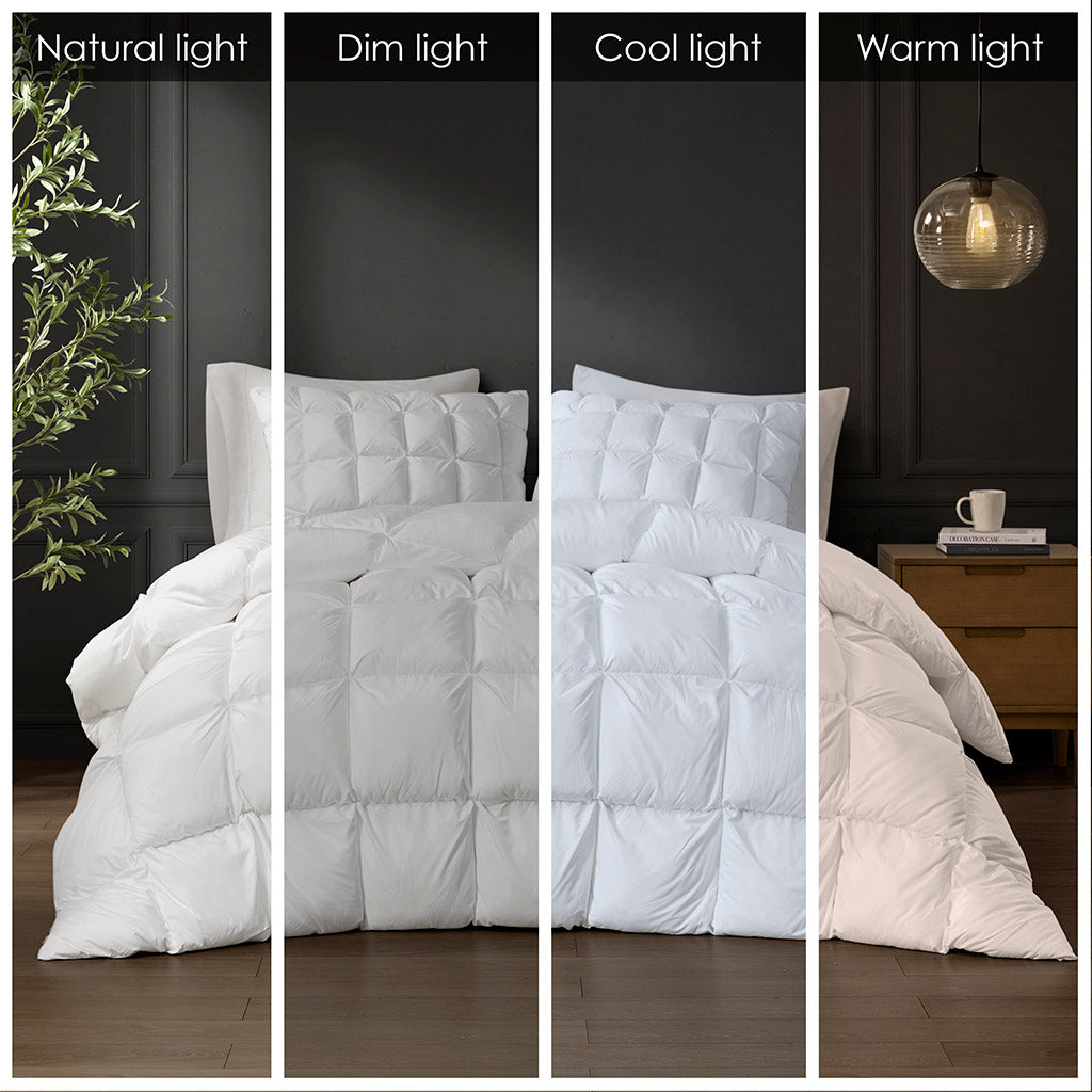 Overfilled Down Alternative Comforter White Full/Queen