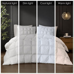 Overfilled Down Alternative Comforter White Full/Queen