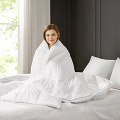 Overfilled Down Alternative Comforter White Full/Queen