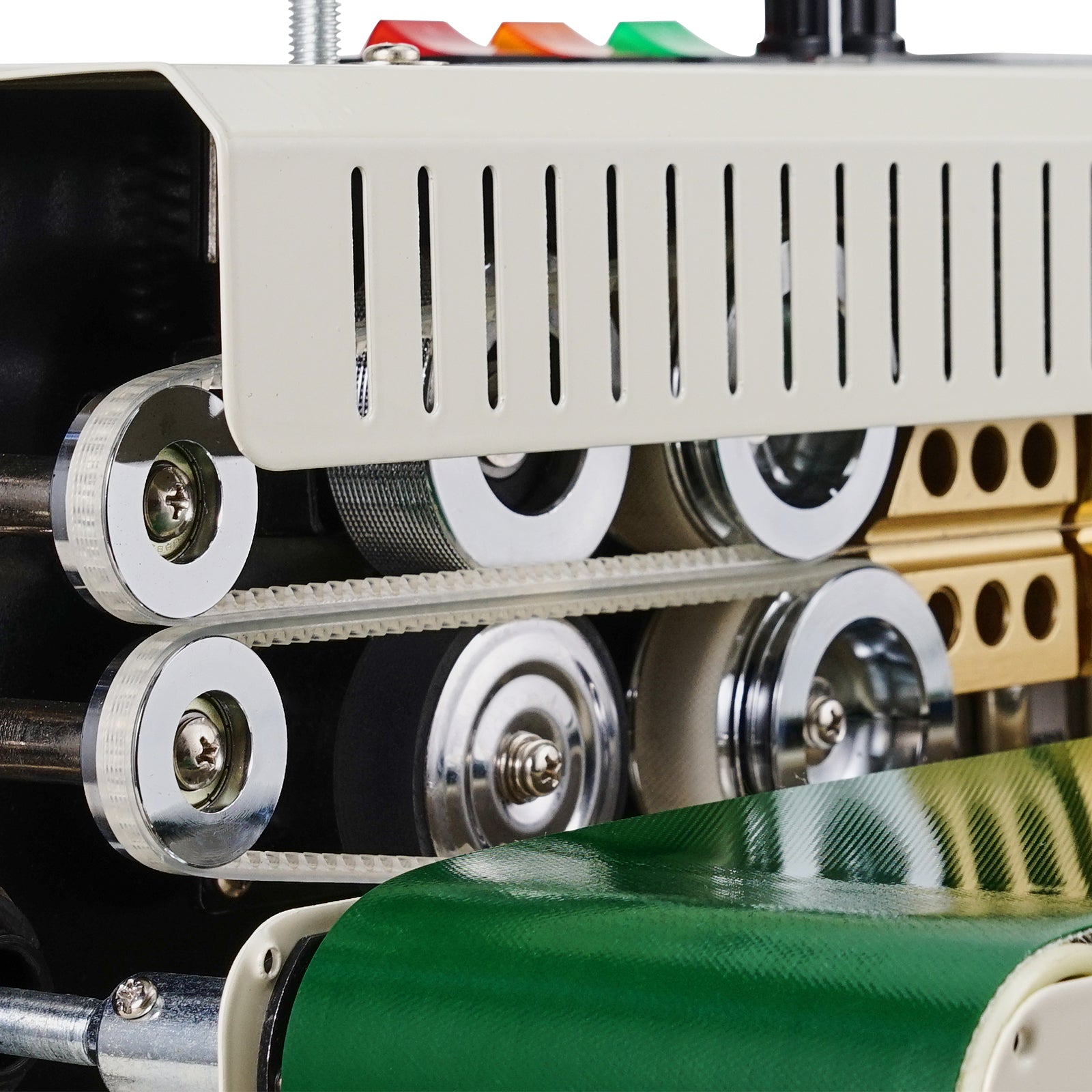 Continuous Bag Band Sealing Machine Horizontal Band Sealer Carbon Steel