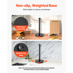 Paper Towel Holder Countertop Stainless Steel Paper Towel Stand for Kitchen