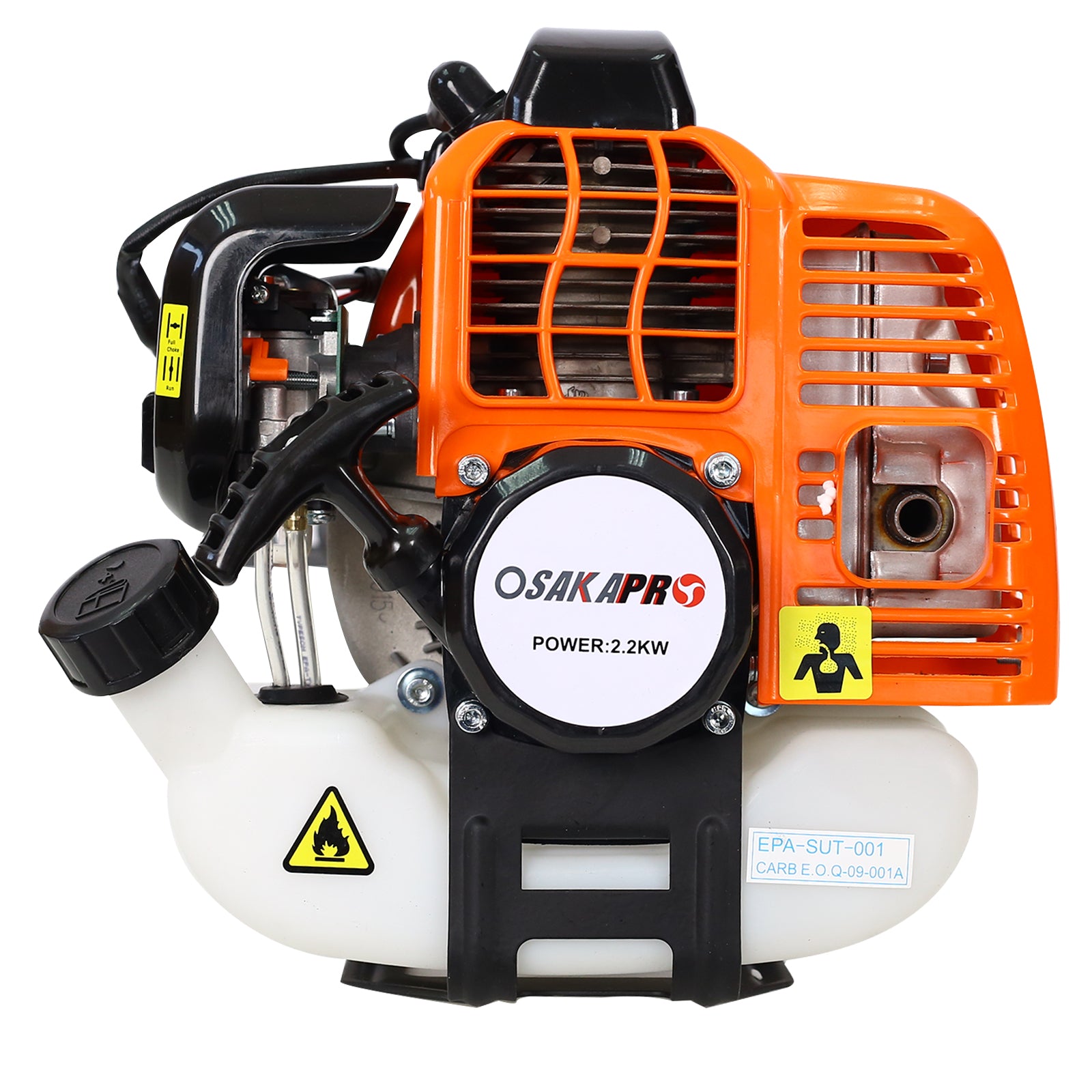 10 in 1 Multi-Functional Trimming Tool, 52CC 2-Cycle Garden Tool System with Gas Pole Saw, Hedge Trimmer, Grass Trimmer, and Brush Cutter EPA Compliant