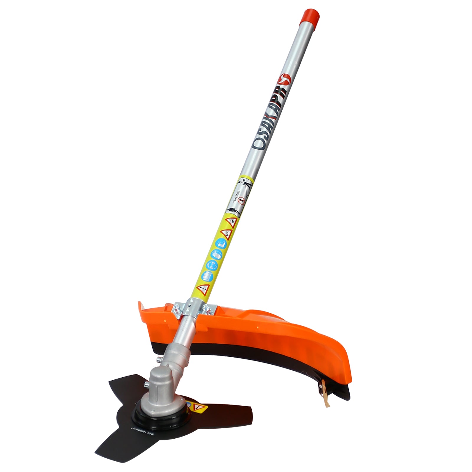 10 in 1 Multi-Functional Trimming Tool, 52CC 2-Cycle Garden Tool System with Gas Pole Saw, Hedge Trimmer, Grass Trimmer, and Brush Cutter EPA Compliant