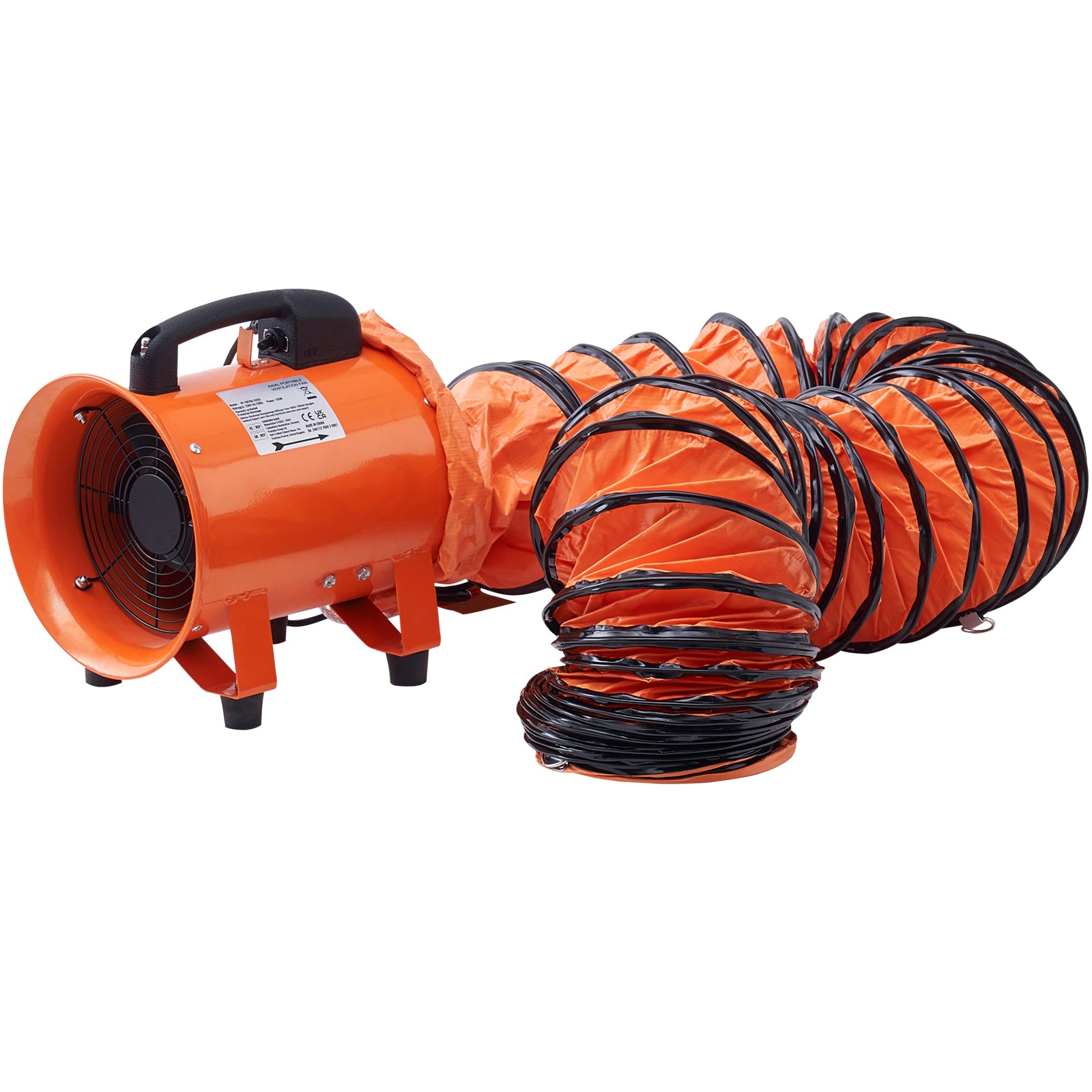 2600 lbs Winch Confined Space Tripod Kit, Confined Space Tripod 8' Legs and 98' Cable, Confined Space Rescue Tripod 33' Fall Protection with Blower, Gas detector, Harness.