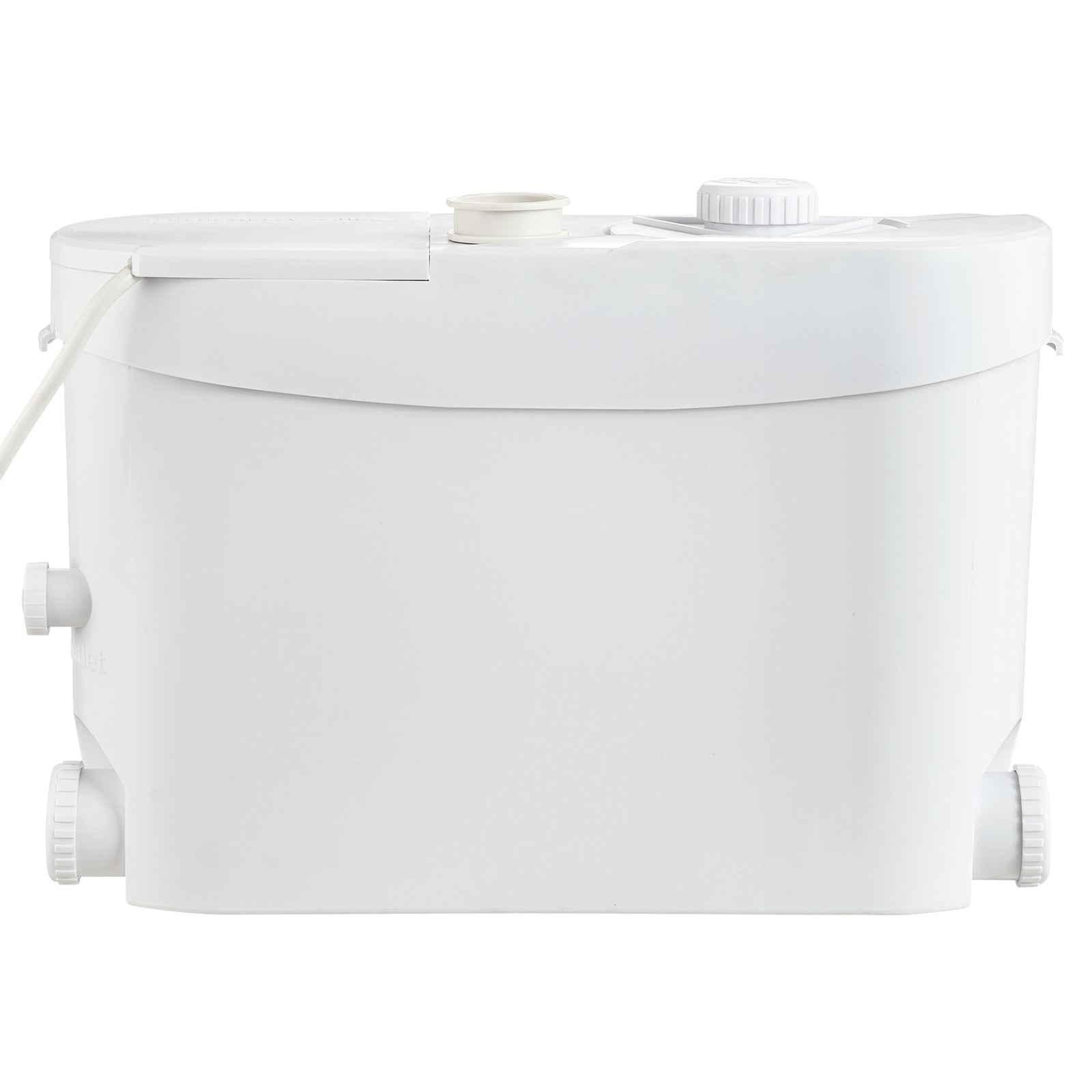 Macerator Pump, 700W, 9600 L/h Flow, 32.8 ft/10 m Head, Macerator Sewerage Sump Pump with 3 Water Inlets for Toilet, Basement, Kitchen, Sink, Shower, Bathtub Waste Water Disposal Upflush Machine