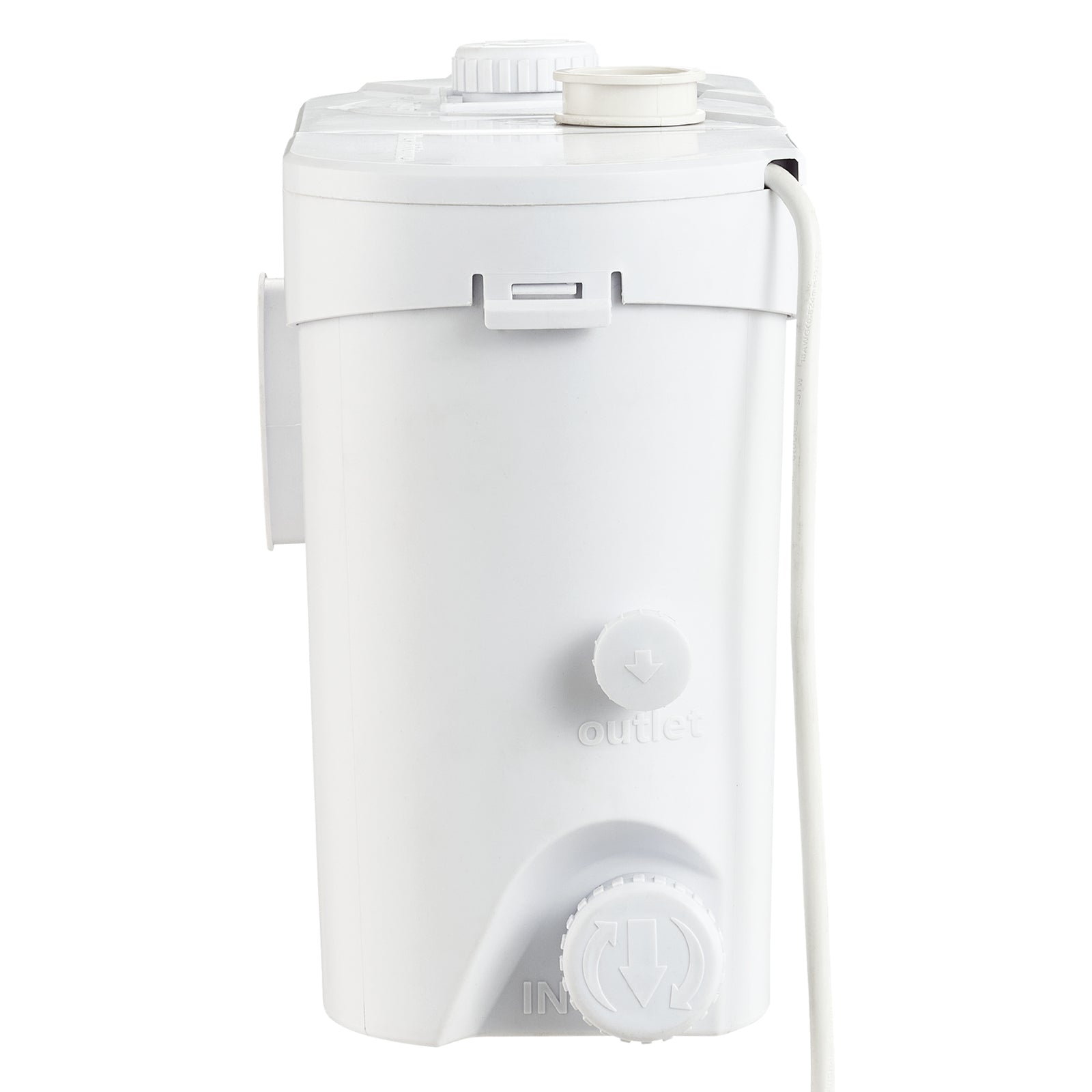 Macerator Pump, 700W, 9600 L/h Flow, 32.8 ft/10 m Head, Macerator Sewerage Sump Pump with 3 Water Inlets for Toilet, Basement, Kitchen, Sink, Shower, Bathtub Waste Water Disposal Upflush Machine