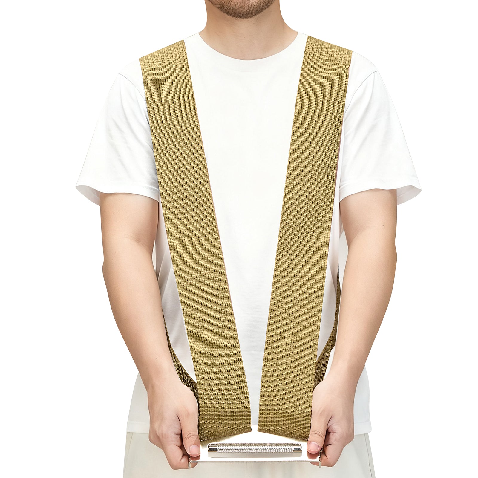 Moving Straps, Supports up to 1000 lbs, 2-Person Lifting and Moving System with 2 Harness Straps & 1 Load-bearing Strap, Adjustable Lifting Shoulder Straps Move Furniture Appliances Mattresses