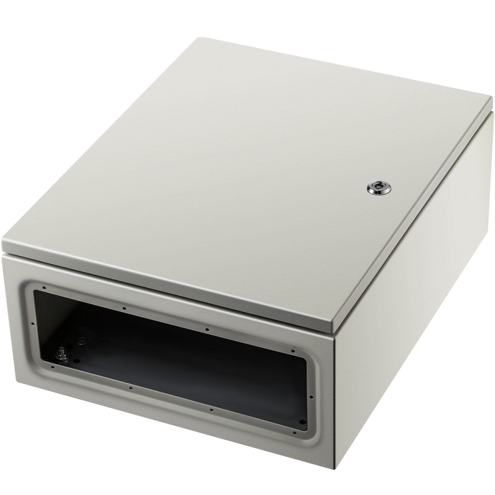 NEMA Steel Enclosure, 20 x 16 x 8'' NEMA 4X Steel Electrical Box, IP66 Waterproof & Dustproof, Outdoor/Indoor Electrical Junction Box, with Mounting Plate