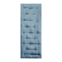 Poly Chenille Lounge Floor Pillow Cushion Aqua 27" x 74"