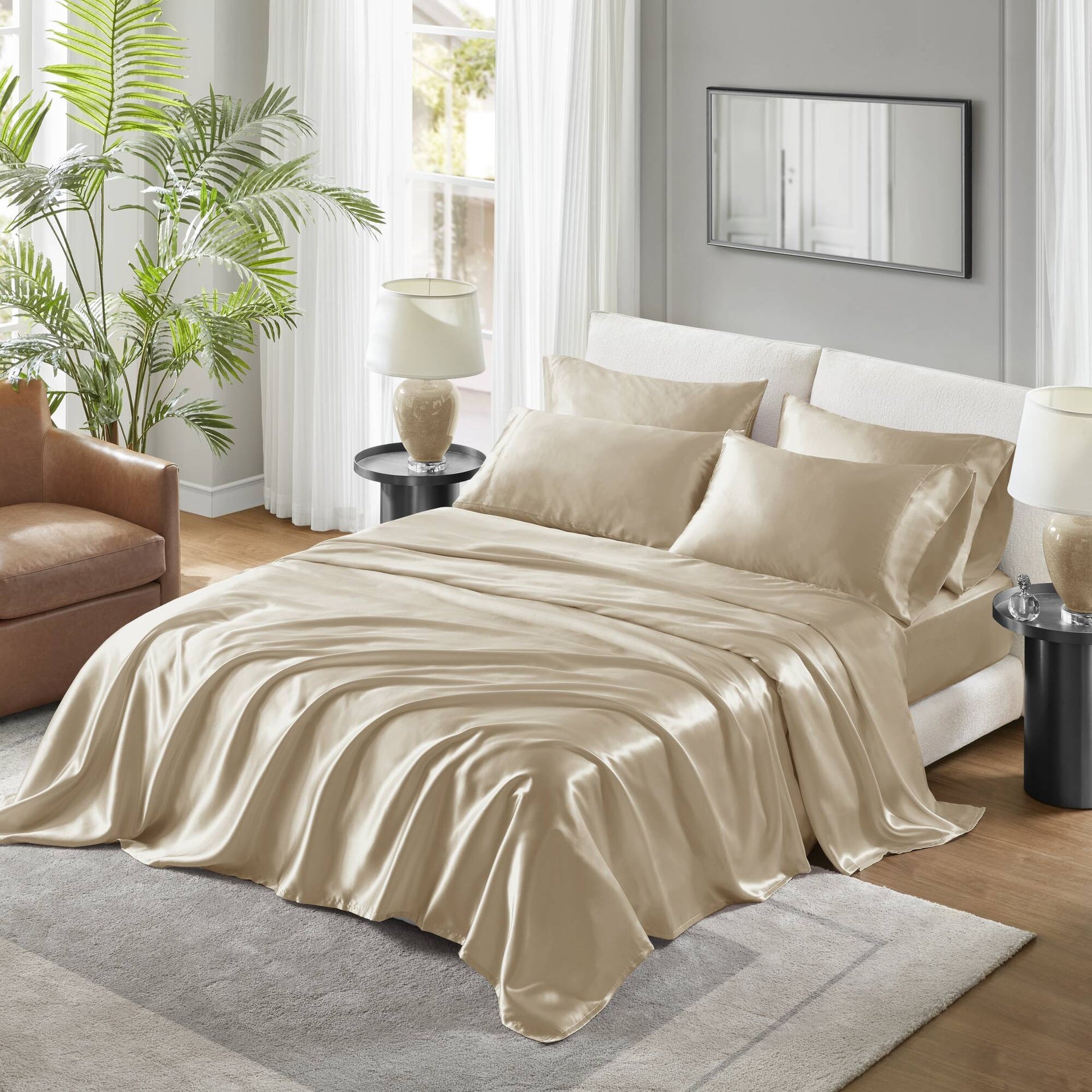Satin Luxury Sheet Set Queen
