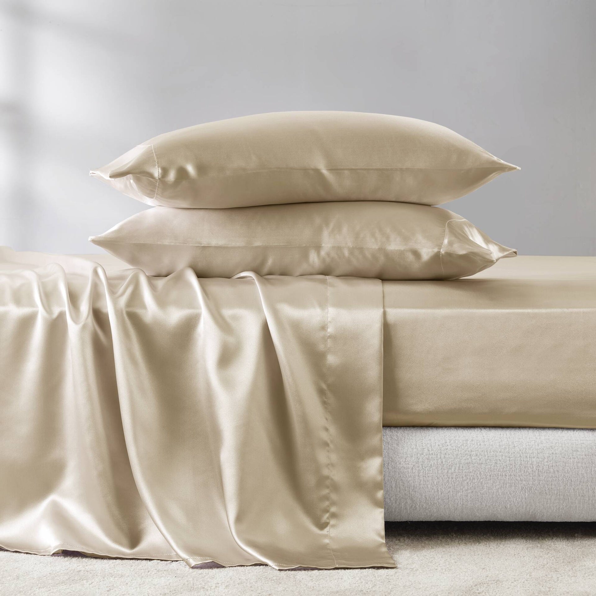Satin Luxury Sheet Set Queen