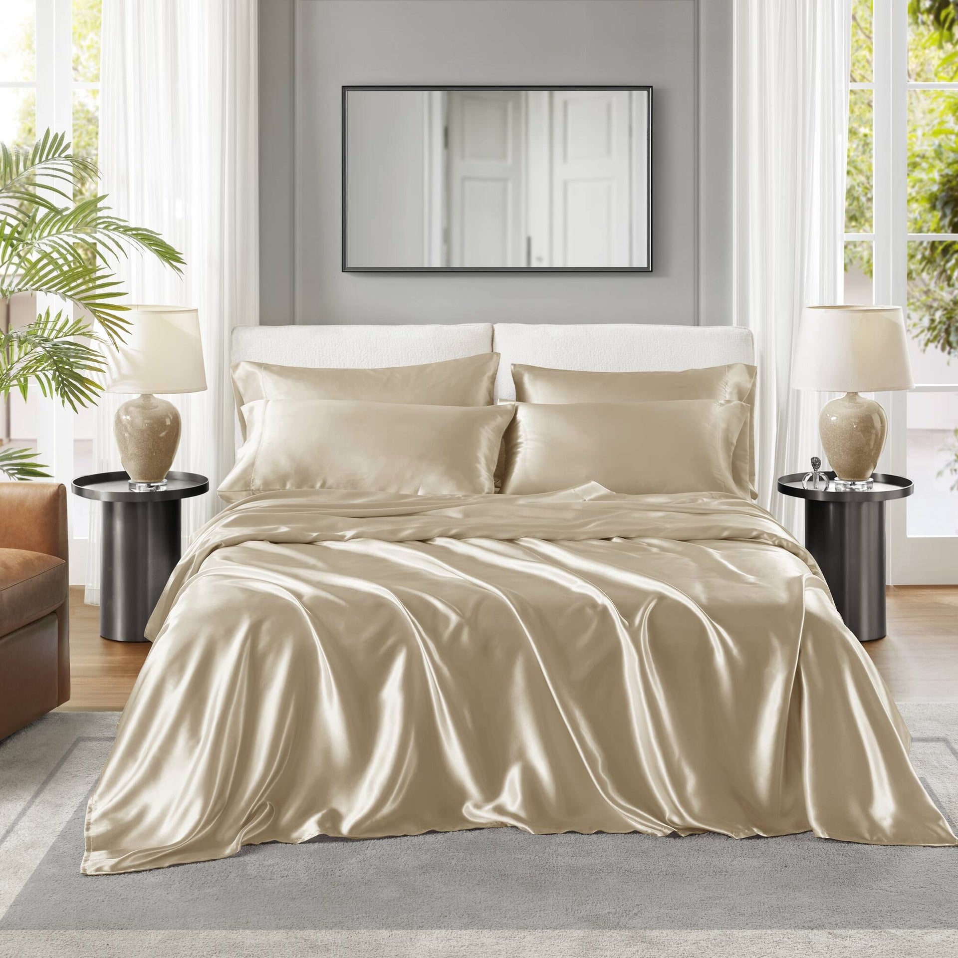 Satin Luxury Sheet Set Queen