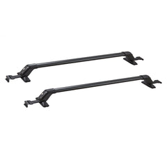 Universal Roof Rack Cross Bars, 41.3" Aluminum Roof Rack Crossbars, Fit Roof without Side Rail, 155 lbs Load Capacity, Adjustable Bare Roof Crossbars with Locks, for SUVs, Sedans, and Vans