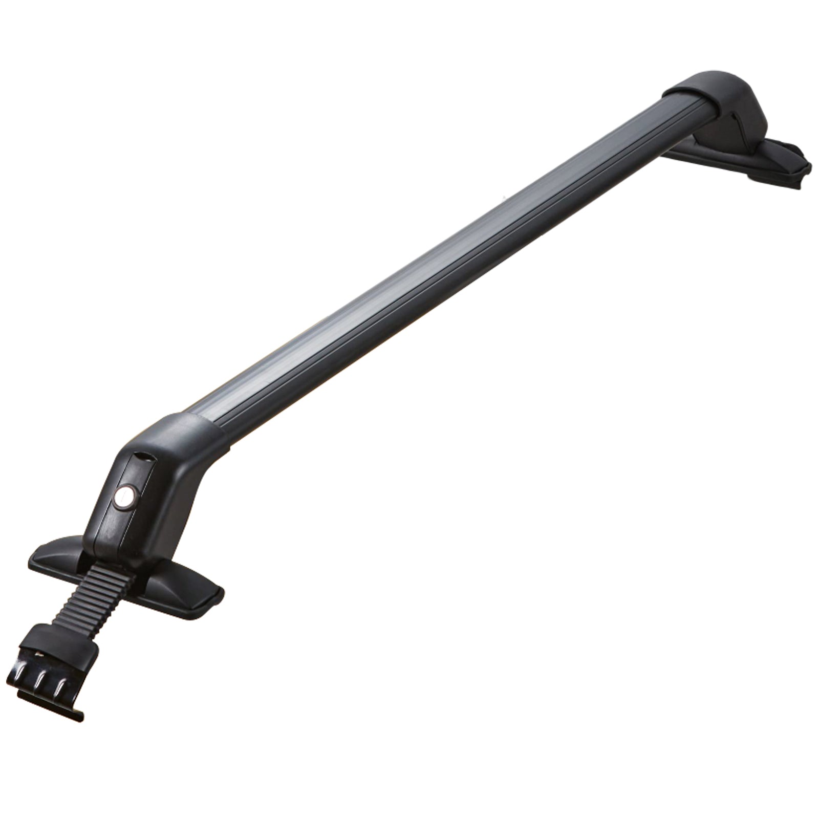 Universal Roof Rack Cross Bars, 41.3" Aluminum Roof Rack Crossbars, Fit Roof without Side Rail, 155 lbs Load Capacity, Adjustable Bare Roof Crossbars with Locks, for SUVs, Sedans, and Vans