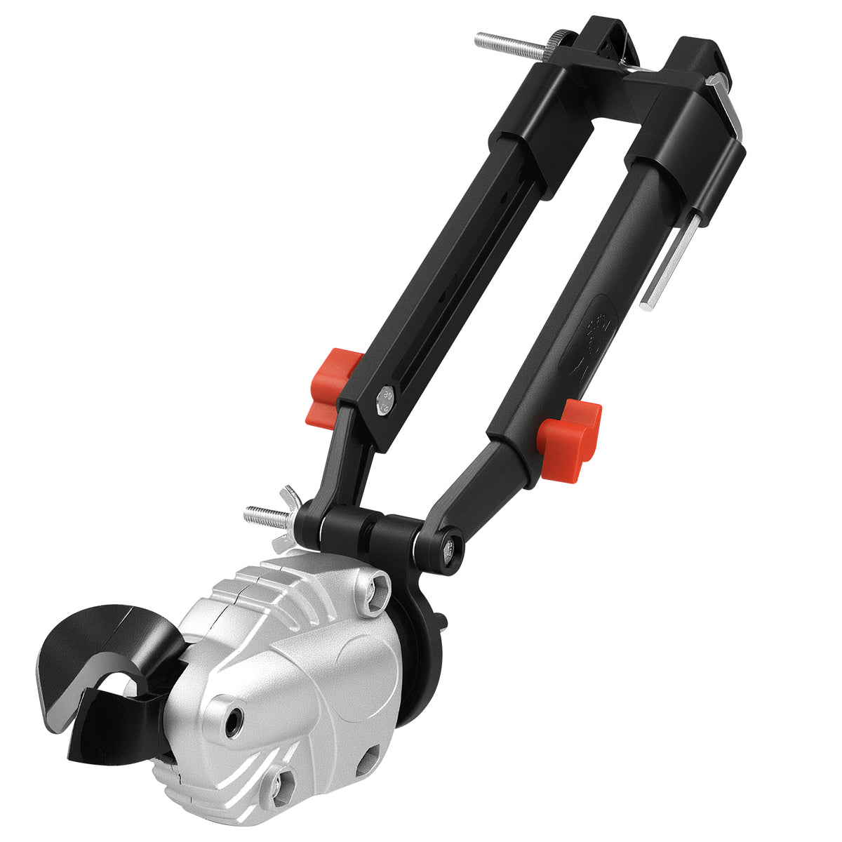 Metal Shear/Cutter Drill Attachment, Sheet Metal Cutter with 360-Degree Pivoting Head, Sharp Blades,Ideal for 18 GA Galvanized Steel, 20 GA Stainless Steel, Aluminum Plate, Plastic, Cardboard
