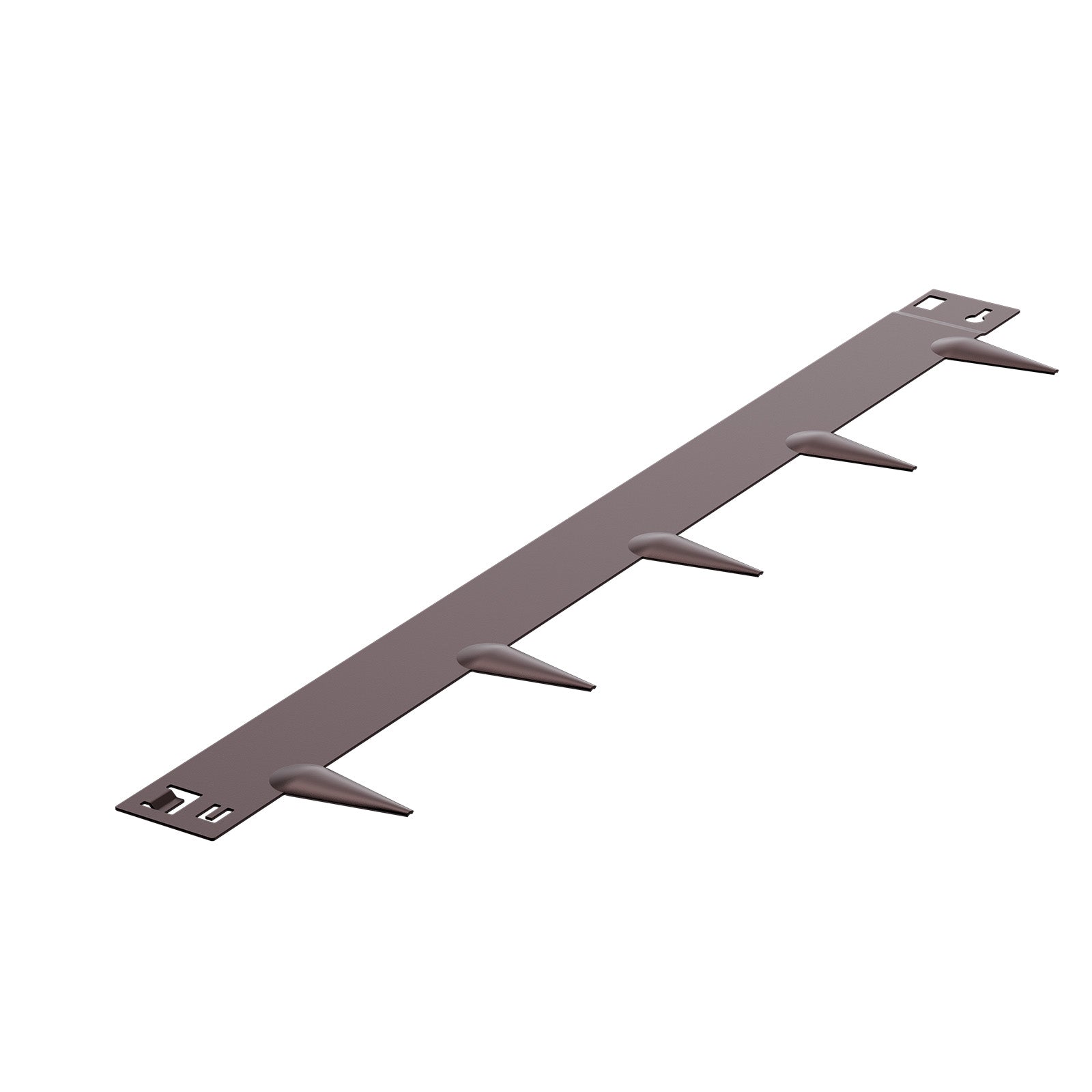 Steel Landscape Edging 5 Packs 39x3in Rust-Resistant Garden Edging Border Brown