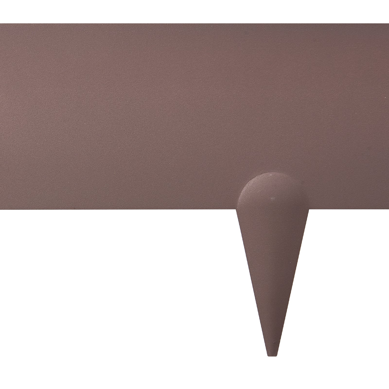 Steel Landscape Edging 5 Packs 39x3in Rust-Resistant Garden Edging Border Brown