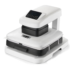 Auto Heat Press Machine T-Shirt Press Machine 15 x 15 in Heat Plate White