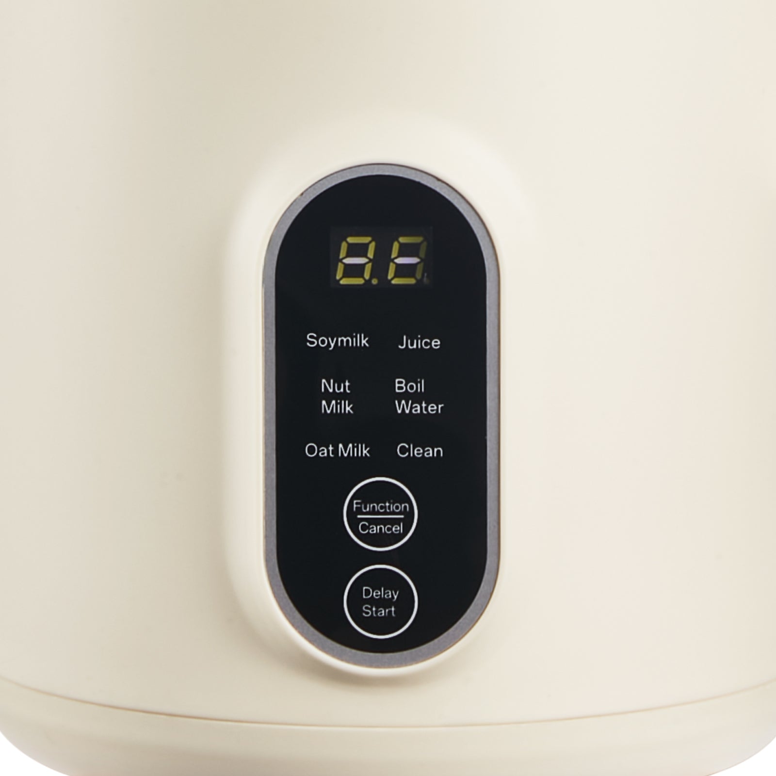 6-in-1 Nut Milk Maker, 20 oz Soy Milk Maker Machine with 6 Blades, for Homemade Oat, Nut, Soy, Juice, Plant-Based and Non Dairy Beverages with High-Temp Self-Cleaning, Boil Water, 12-Hour Delay