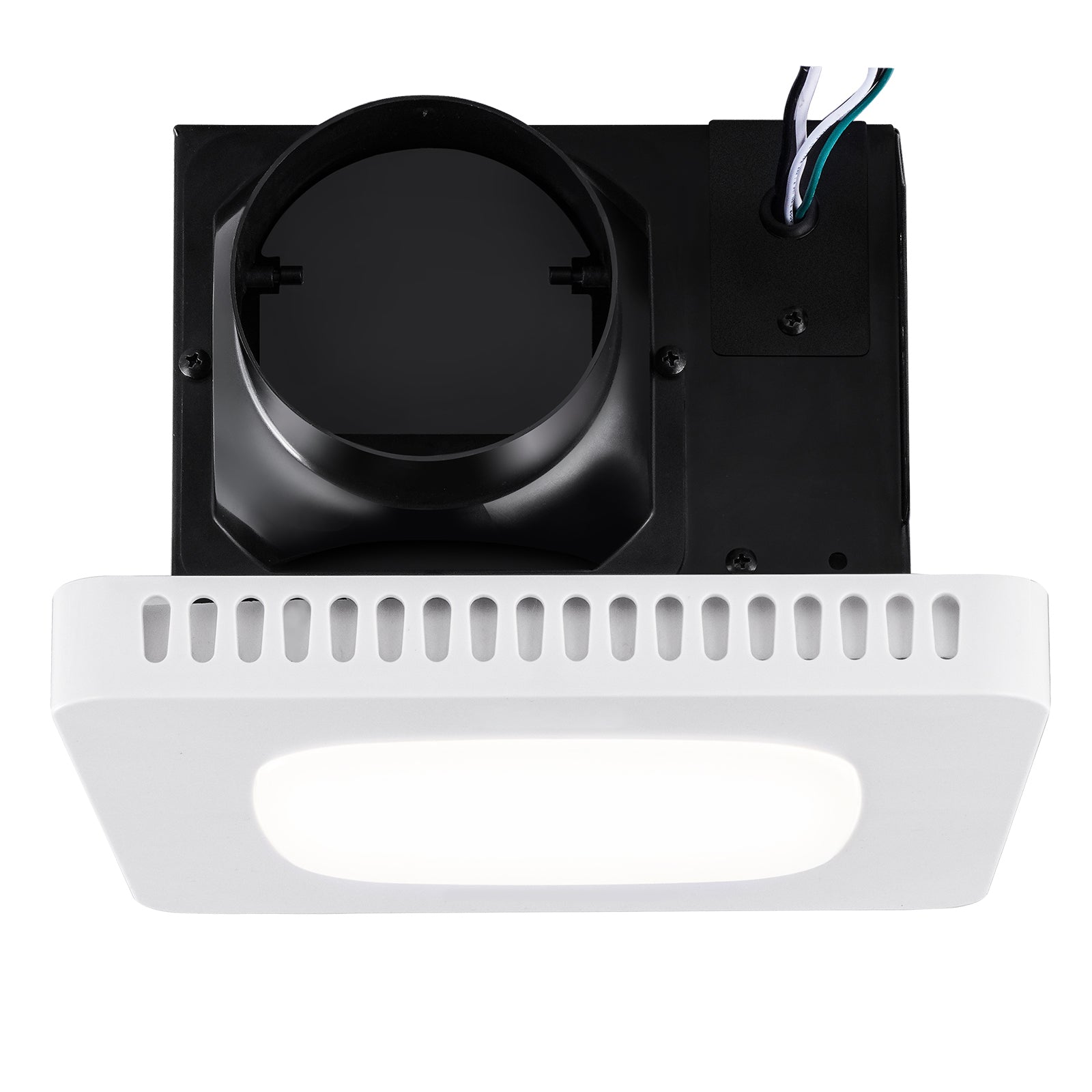 Bathroom Exhaust Fan, 80 CFM High-Efficiency Ventilation, 1.5sones Low Noise Operation All-Copper Motor, Energy-Saving Bathroom Ceiling Fan, Need For Attic Access, For Various Ceilings