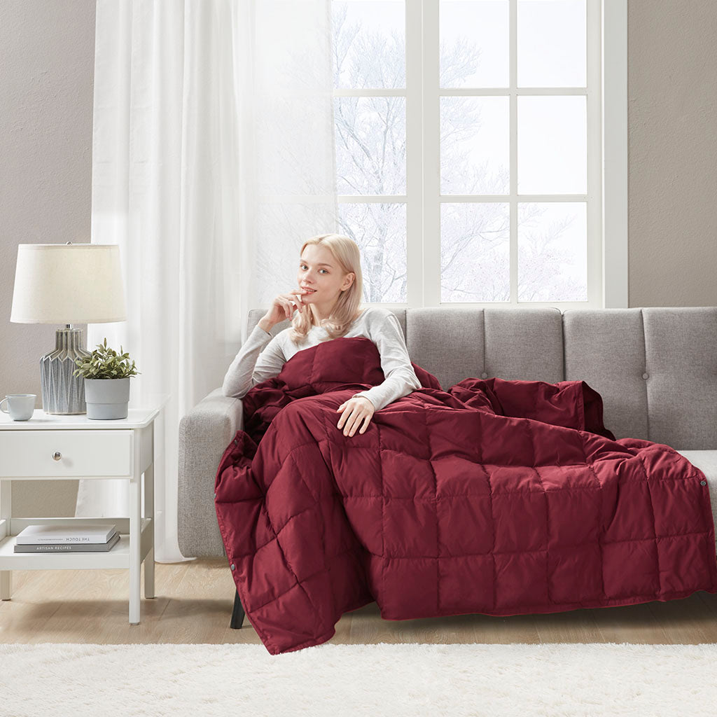 Wearable Multipurpose Throw Red 62x68"