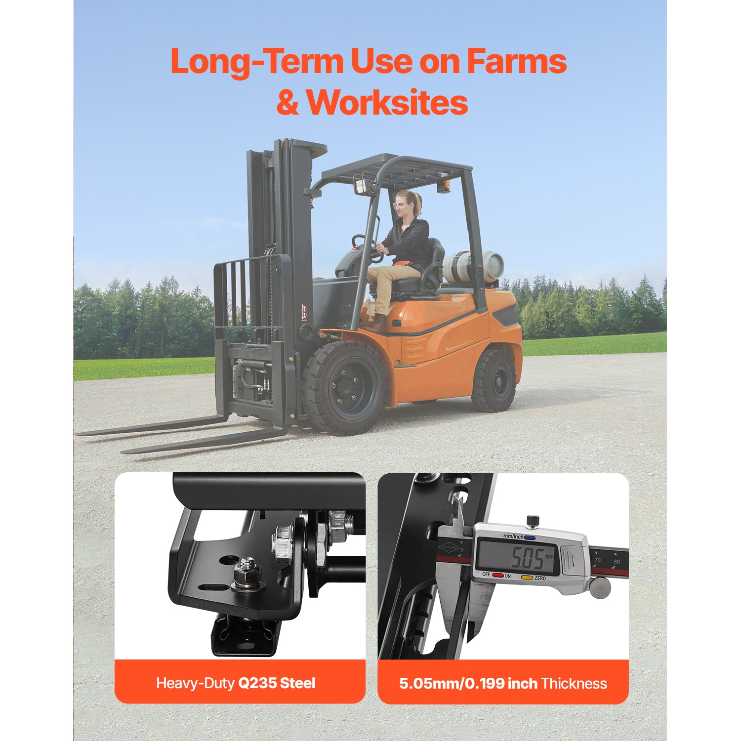 Universal Seat Suspension Kit with Seat Slider Fits Lawn Mower Tractor Forklift