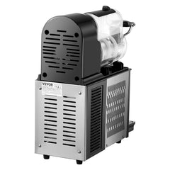 Commercial Slushy Machine, 3L Single Bowl Slush Drink Maker, 330W Frozen Drink Machine with Temperature Preservation, Stainless Steel Home Slush Frozen Drink Machine Automatic Clean, Black