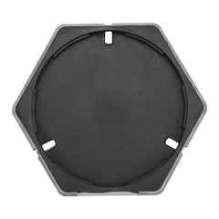 RV Leveling Pads, 9 Inch Round Landing Feet, Permanent Attached Jack Stabilizers, Rubber Jack Pads, 5000 lbs Capacity per RV Jack Pad, 5th Wheels, Travel Trailers, Class A/C Motorhomes (4-Pack)