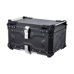 65L Motorcycle Top Case Universal Motorbike Tail Box with Leather Lining