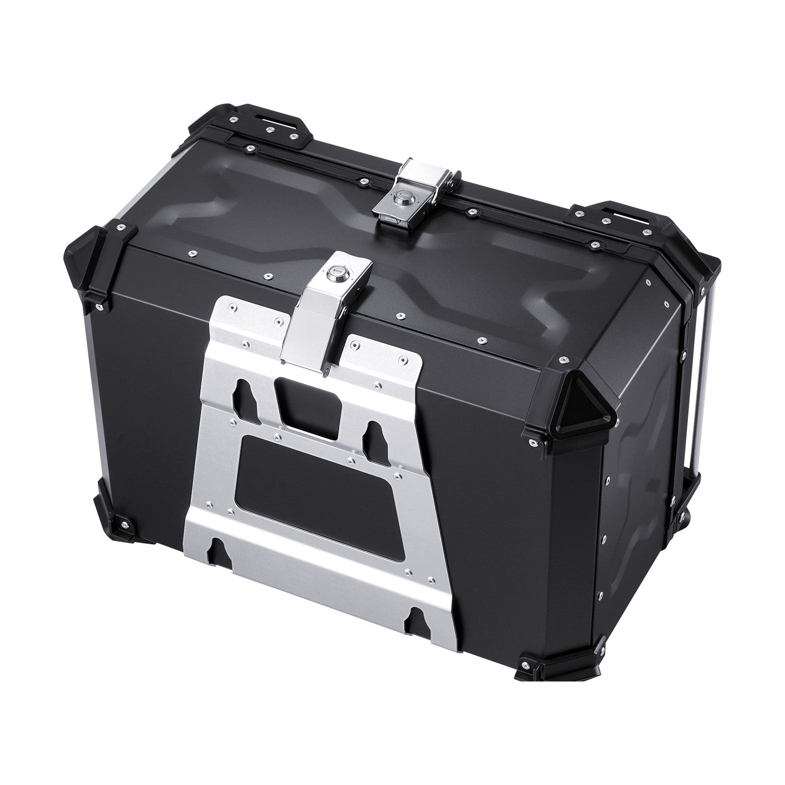 65L Motorcycle Top Case Universal Motorbike Tail Box with Leather Lining
