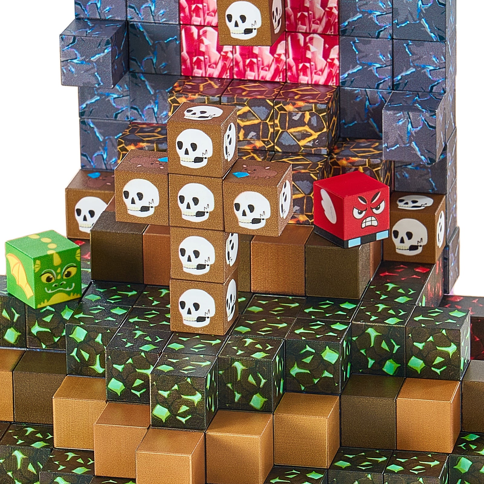 Magnetic Blocks 150 PCS Dark Castle Set STEM Montessori Sensory Toys