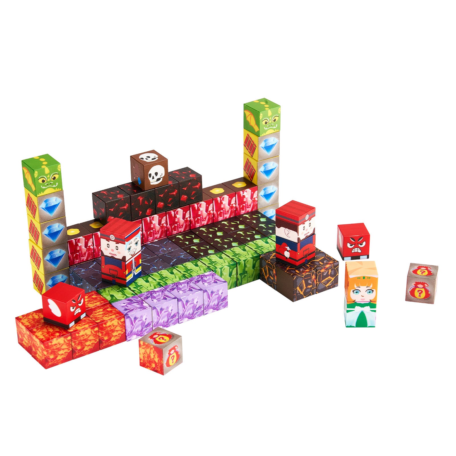 Magnetic Blocks 150 PCS Dark Castle Set STEM Montessori Sensory Toys